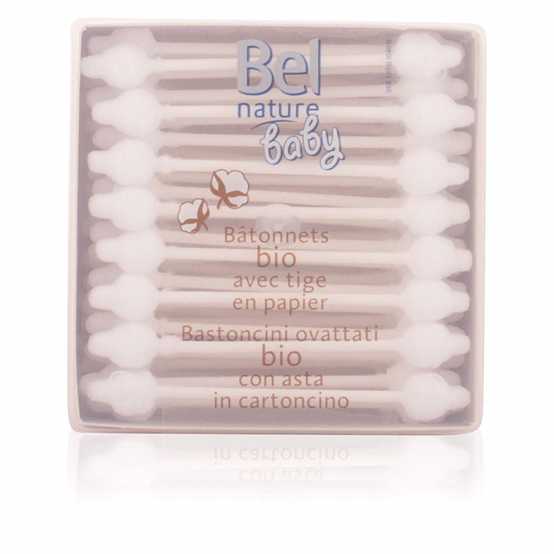 Bel Nature ecocert turvallisuusvanupuikot 100% puuvillaa 60 kpl | Vuodevaatteet.fi