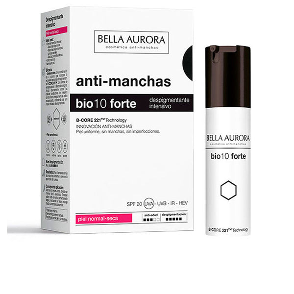 Bella Aurora Bio10 forte intensiivinen despigmentoiva kuivalle iholle 30 ml. | Vuodevaatteet.fi