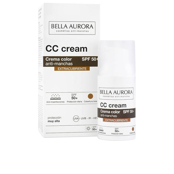 Bella Aurora Cc cream anti-manchas extracubriente spf50+ 30 ml | Vuodevaatteet.fi
