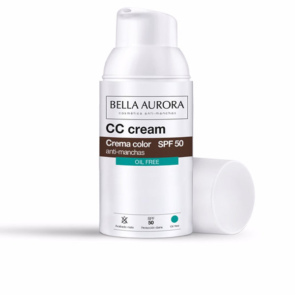 Bella Aurora Cc cream anti-manchas oil free spf50 30 ml | Vuodevaatteet.fi