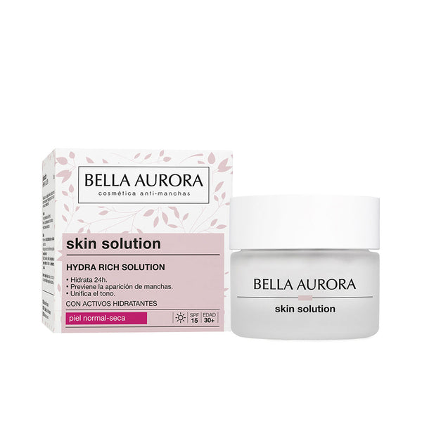 Bella Aurora Hydra rich intensiivisesti kosteuttava tahranpoistovoide spf15 50 ml | Vuodevaatteet.fi