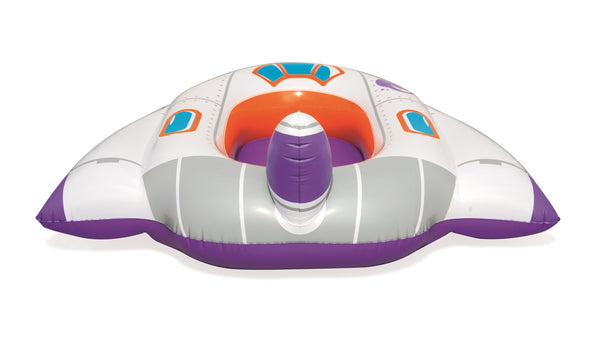 Bestway 34106 -lautta on värikäs ja hauska uimalelu, jossa on avaruusteemainen muotoilu. Lautta on kooltaan 104cm x 99cm ja sopii hyvin rentouttavaan ajanviettoon vedessä.