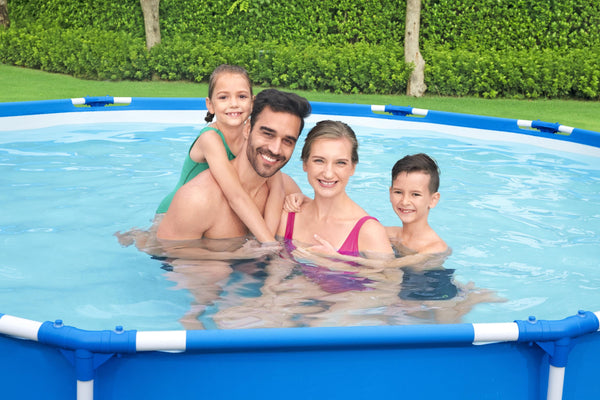 Stahlrahmenpool mit Filterpumpe 3,66m x 0,76m