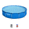 Stahlrahmenpool mit Filterpumpe 3,66m x 0,76m