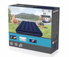 Bestway 67002 -makuualusta, mitat 191cm x 137cm x 22cm, sininen.