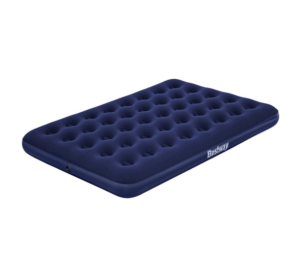 Bestway 67287 -makuualusta on täysikokoinen ilmapatja, joka on varustettu sisäänrakennetulla ilmapumpulla. Makuualusta on mitoiltaan 191 cm x 137 cm x 22 cm.