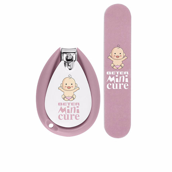 Beter Mini cure cuidado uñas bebés pinkki setti 2 kpl | Vuodevaatteet.fi