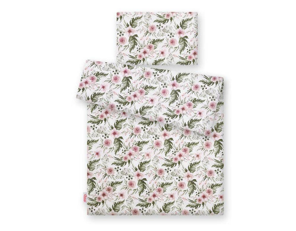 Bettwäsche-Set für Babys – 120x90cm – Peony Flower Pink