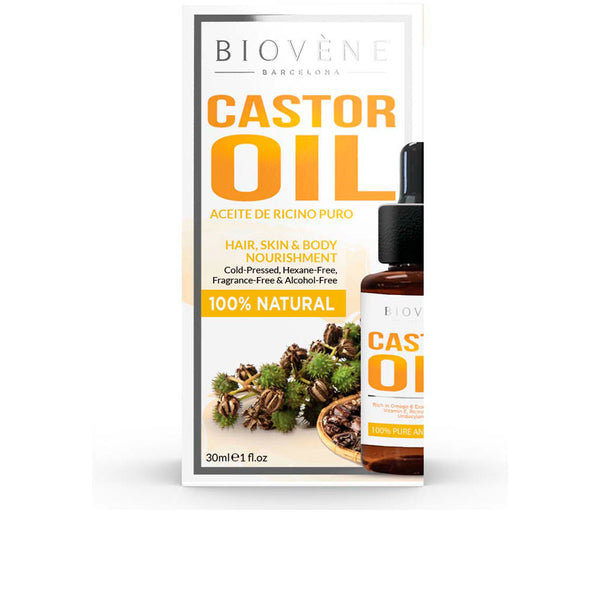 Biovène Castor oil hiuksille, iholle & vartalonhoito 30 ml | Vuodevaatteet.fi