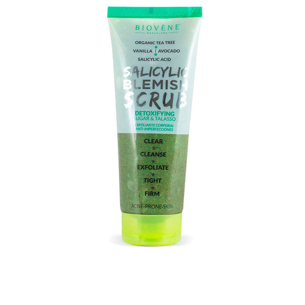 Biovène Salicylic blemish scrub detoxifying 250 ml | Vuodevaatteet.fi