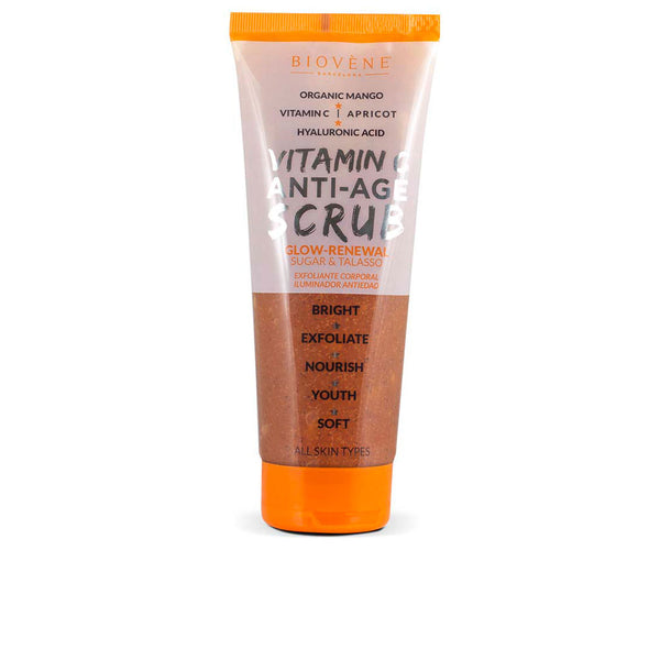 Biovène Vitamin c anti-age scrub glow renewal 250 ml | Vuodevaatteet.fi