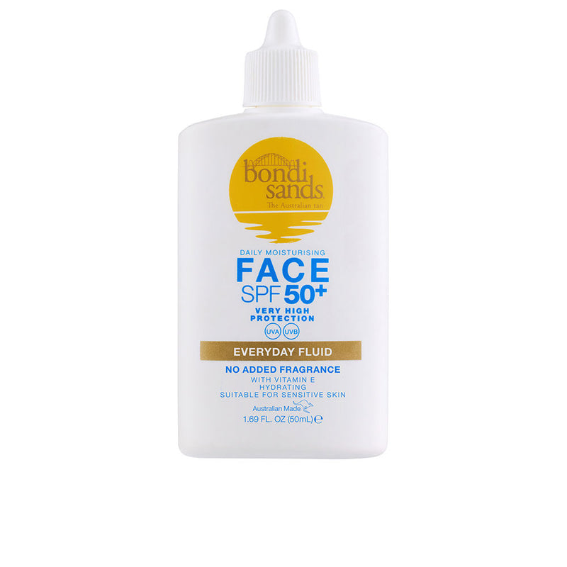 Bondi Sands Everyday Unscented Facial Fluid Spf50+ 50 Ml | Vuodevaatteet.fi
