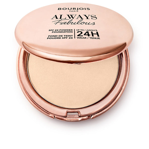 Bourjois Always fabulous puuterisäätiö spf20 #115-golden ivory 7 gr | Vuodevaatteet.fi