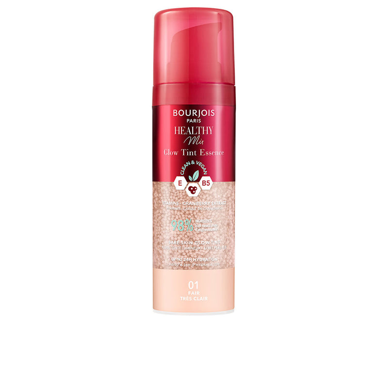 Bourjois Healthy Mix Glow Tint Essence Makeup Base #01-Fair 30 Ml | Vuodevaatteet.fi
