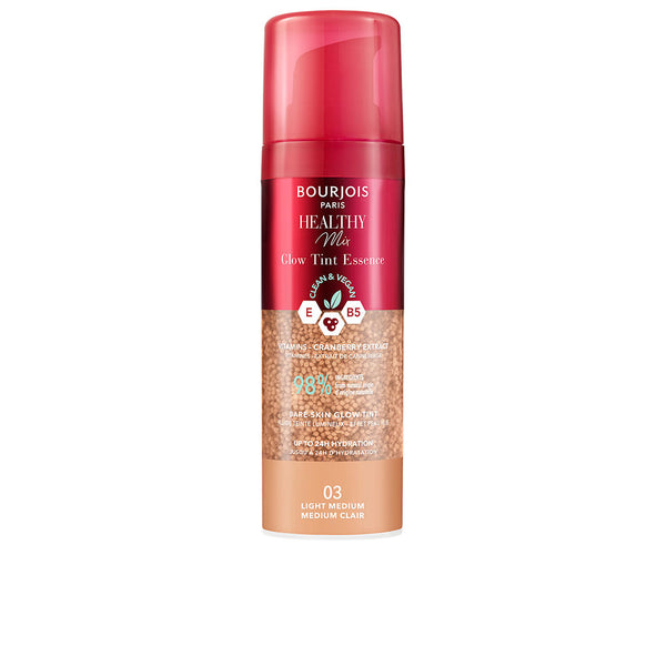 Bourjois Healthy Mix Glow Tint Essence Makeup Base #03-Light Medium 30 Ml | Vuodevaatteet.fi