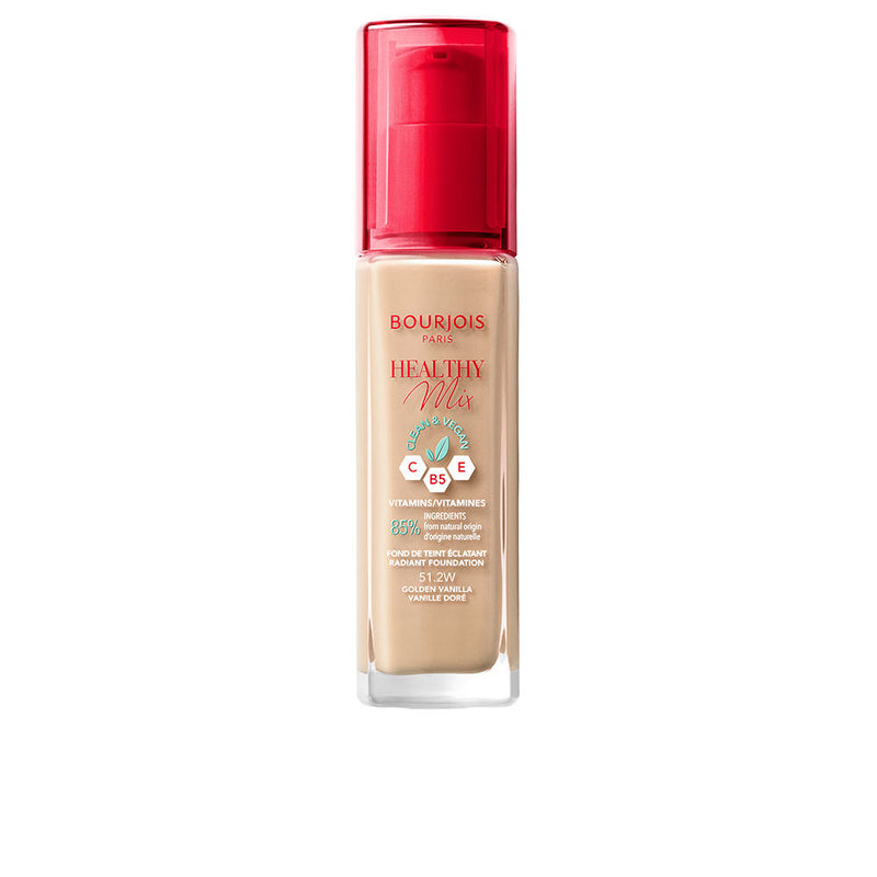 Bourjois Healthy mix meikkivoide #51.2w-golden vanilla 30ml | Vuodevaatteet.fi
