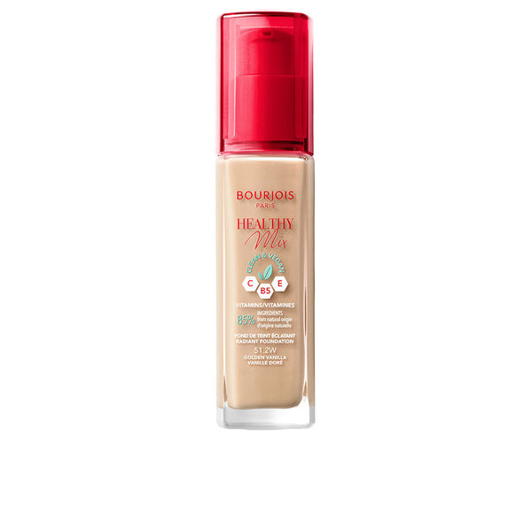 Bourjois Healthy mix meikkivoide #51.2w-golden vanilla 30ml | Vuodevaatteet.fi