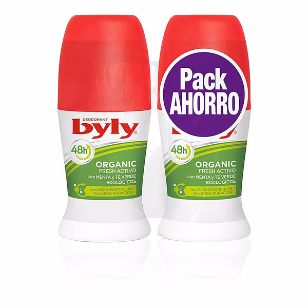 Byly Organic extra fresh deodorantti roll-on setti | Vuodevaatteet.fi