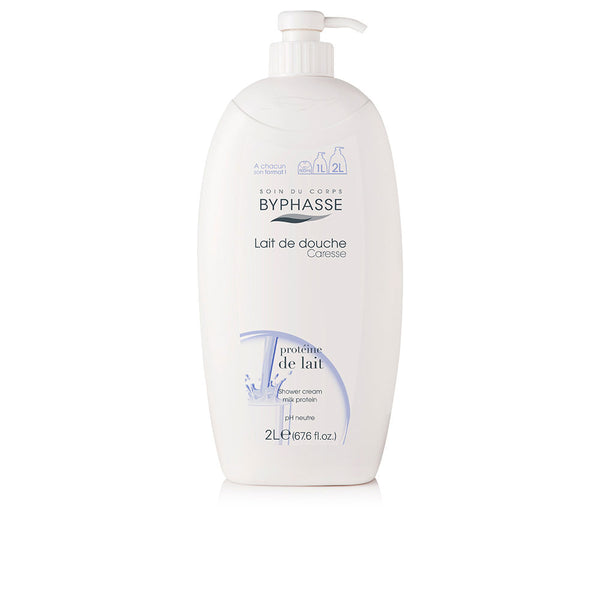 Byphasse Caresse shower gel maitoproteiini 2000 ml | Vuodevaatteet.fi