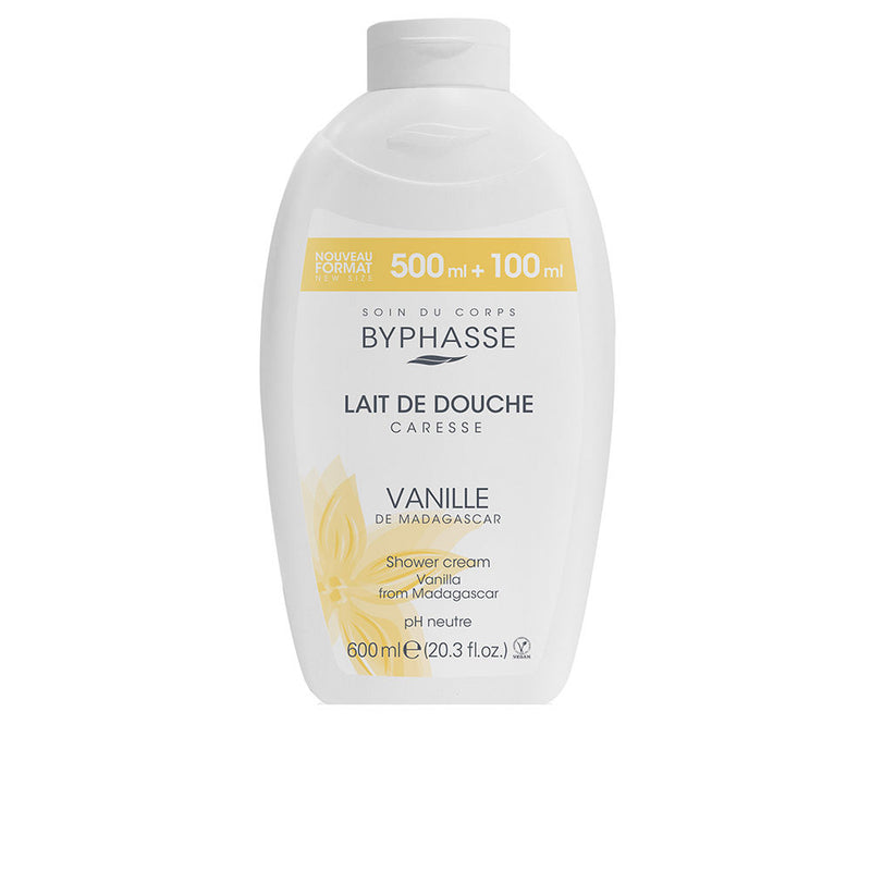 Byphasse Caresse shower gel vanilja 600 ml | Vuodevaatteet.fi