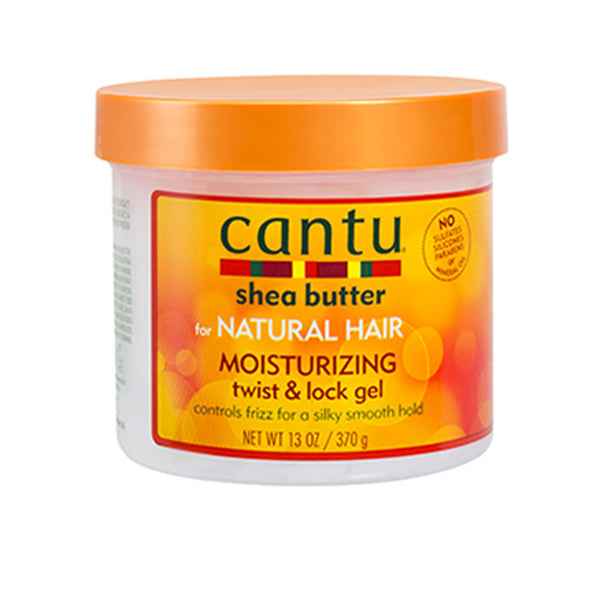 Cantu For natural hair kosteuttava twist & lock geeli 370 gr | Vuodevaatteet.fi