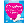 Carefree cotton suojus ilman tuoksua 56 kpl | Vuodevaatteet.fi