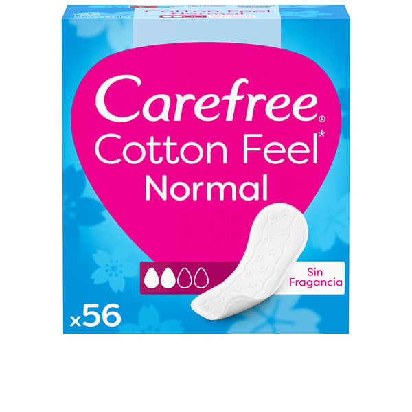 Carefree cotton suojus ilman tuoksua 56 kpl | Vuodevaatteet.fi