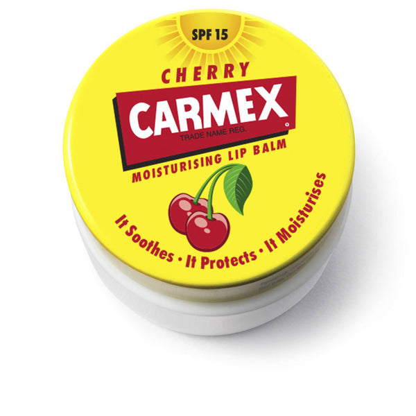 Carmex Cherry kosteuttava balsami purkki spf15 7,5 gr | Vuodevaatteet.fi