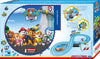 Carrera First -autorata, jossa Paw Patrol -teemalla varustetut autot. Tuote sopii 24 kuukauden ikäisille ja sitä vanhemmille lapsille.