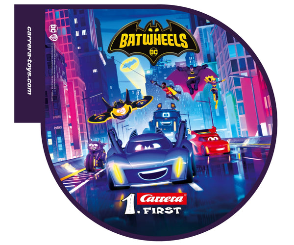 Leikkiautorata Batwheels 2,4m muovinen autorata