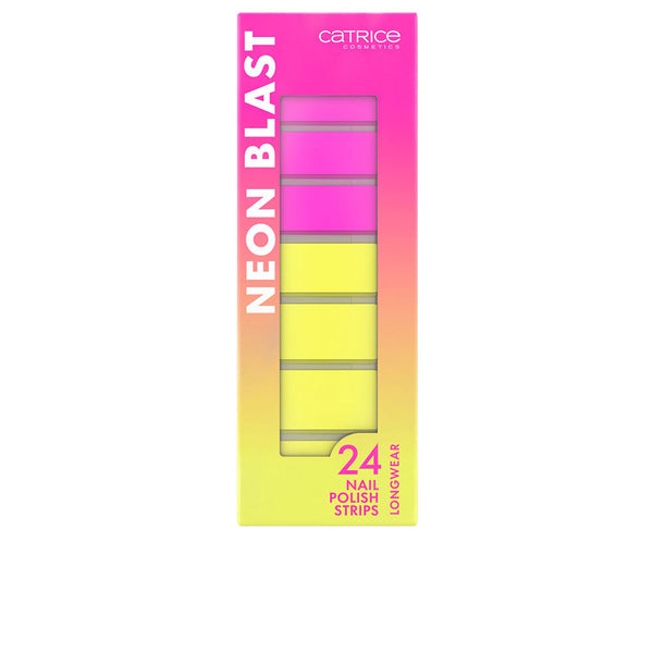 Catrice Neon blast kynsikalvot #010-neon explosion 24 kpl | Vuodevaatteet.fi