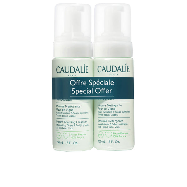 Caudalie Vinoclean Cleansing Foam Pack 2 X 150 Ml | Vuodevaatteet.fi