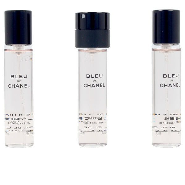 Chanel Bleu eau de parfum -suihke twist & spray, 3 täyttöpullot x 20 ml | Vuodevaatteet.fi