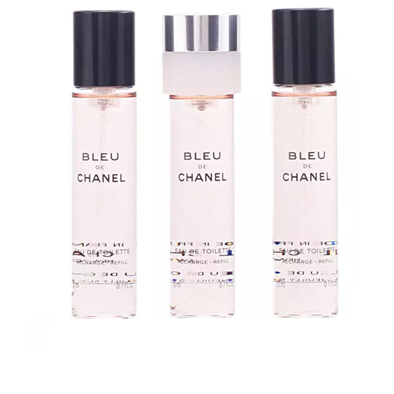 Chanel Bleu eau de toilette -suihkeen täyttöpakkaus 3 x 20 ml | Vuodevaatteet.fi