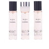 Chanel Bleu eau de toilette -suihkeen täyttöpakkaus 3 x 20 ml | Vuodevaatteet.fi