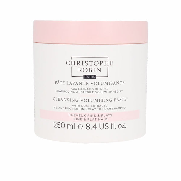 Christophe Robin Cleansing volumizing tahna puhtaalla rassoul-savella ja ruusu-uutteilla 250 ml | Vuodevaatteet.fi