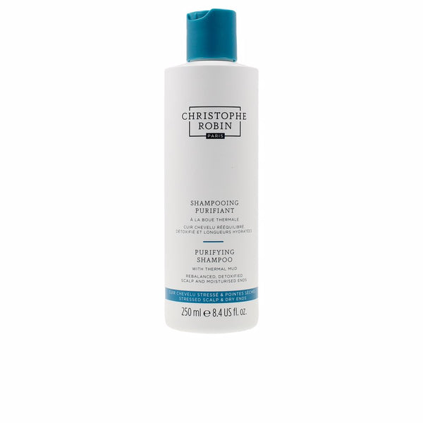 Christophe Robin Purifying shampoo with thermal mud 250 ml | Vuodevaatteet.fi