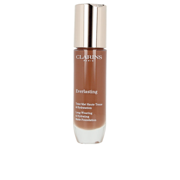 Clarins Everlasting teint mat haute tenue #120c-espresso | Vuodevaatteet.fi
