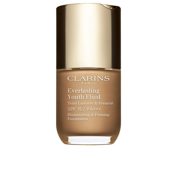 Clarins Everlasting youth fluid #114 - cappuccino | Vuodevaatteet.fi