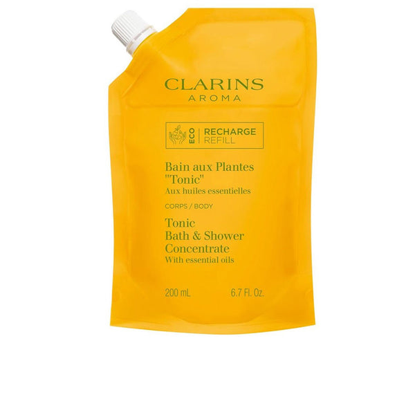 Clarins Plants bath tonic täyttöpakkaus 200 ml | Vuodevaatteet.fi