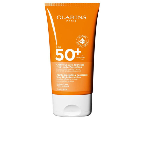 Clarins Solar Uva/Uvb50+ Body Cream 150 Ml | Vuodevaatteet.fi