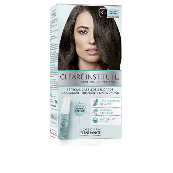 Clearé Institute Colour Clinuance Cabellos Delicados #3.0-Castaño Oscuro 1 U | Vuodevaatteet.fi