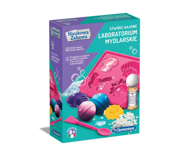 Clementoni - Clementoni Naukowa Zabawa Lab saippualaboratorio