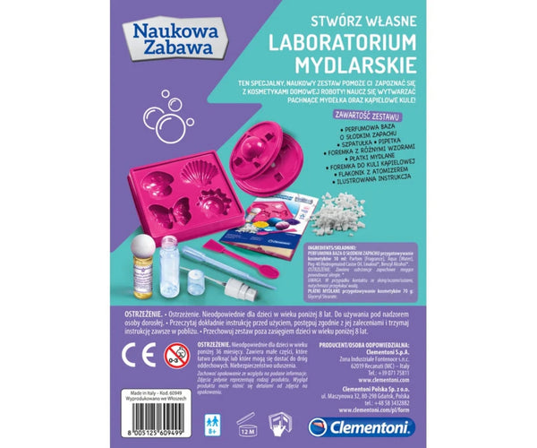 Clementoni - Clementoni Naukowa Zabawa Lab saippualaboratorio