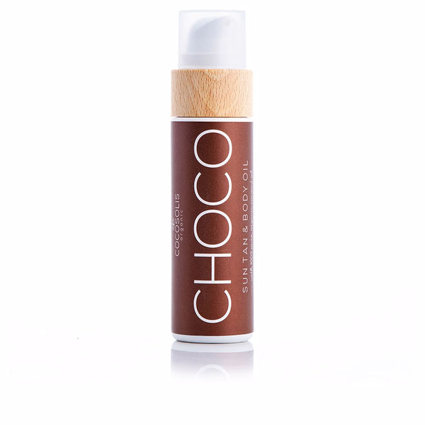 Cocosolis CHOCO aurinkoöljy & vartaloöljy 110 ml | Vuodevaatteet.fi