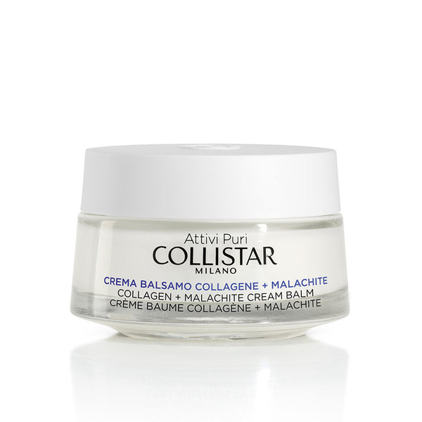 Collistar Attivi Puri Crema Bálsamo Colágeno + Malaquita 50 Ml | Vuodevaatteet.fi