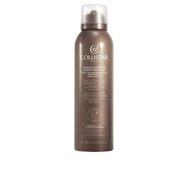 Collistar Magic Drops Gradual Self-Tanning Body Spray Transparent 150 Ml | Vuodevaatteet.fi