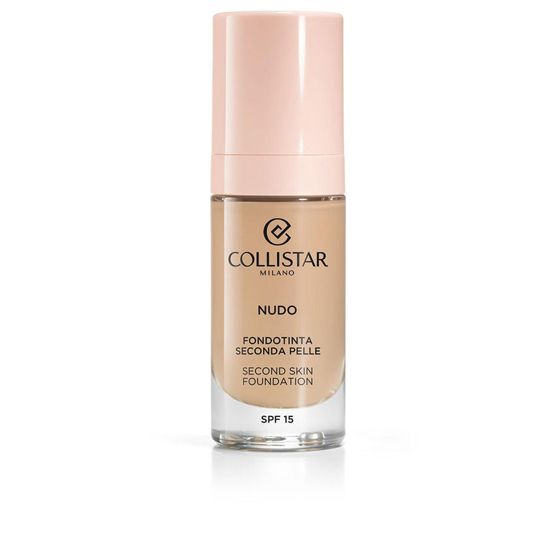 Collistar Nudo Second Skin Foundation Spf15 #2R-Beige Rosato 30 Ml | Vuodevaatteet.fi