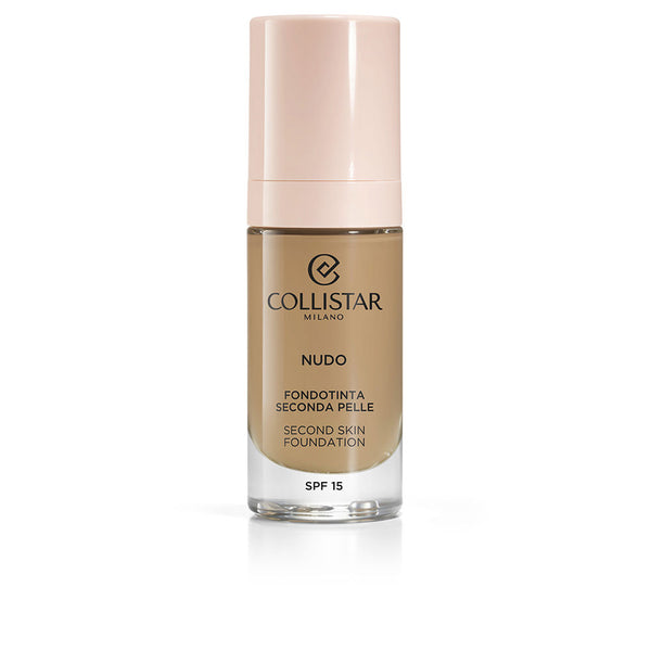 Collistar Nudo Second Skin Foundation Spf15 #3G-Naturale Dorato 30 Ml | Vuodevaatteet.fi