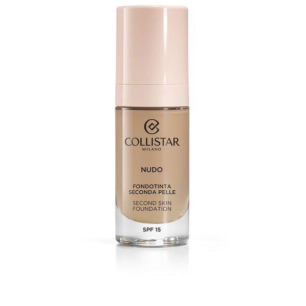 Collistar Nudo Second Skin Foundation Spf15 #3R-Naturale Rosato 30 Ml | Vuodevaatteet.fi